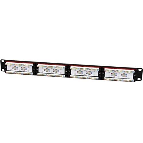 StarTech.com 24 Port 1U Rackmount Cat 6 110 Patch Panel - Image 2