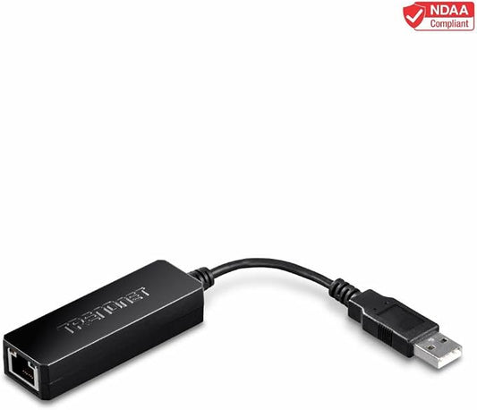 TRENDnet USB 2.0 to Fast Ethernet Adapter, Supports Windows and Mac OS - Image 2