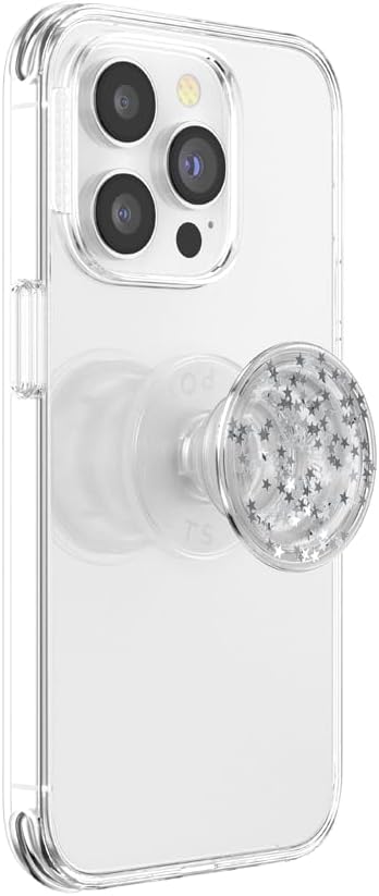 PopSockets Phone Grip with Expanding Kickstand, Adhesive Grip, Glitter - Image 2