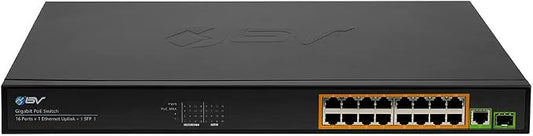 BV-Tech 16 Ports PoE+ Switch -230W - Image 2