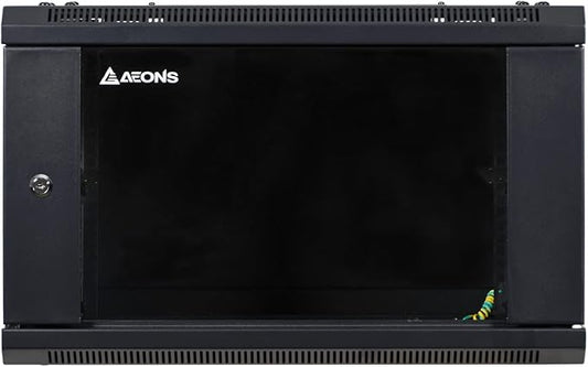 AEONS 6U Professional Wall Mount Network Server Cabinet Enclosure 19-Inch - Image 2
