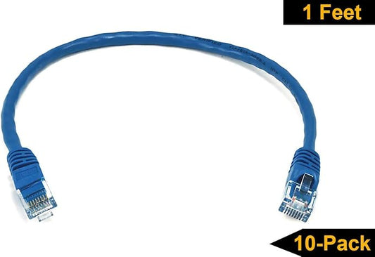 iMBAPrice - 3ft Cat5e Network Ethernet Patch Cable - Blue - Image 2