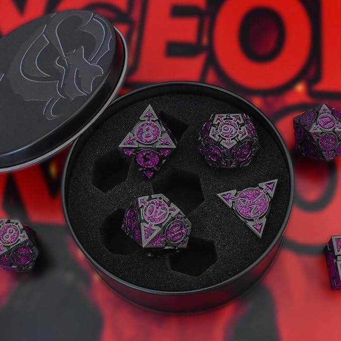 Rule Dice Metal DND Dice Set - Image 3