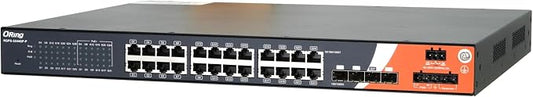 RGPS-3244GP-P | 28-Port Rackmount Managed Gigabit PoE Switch | 24 GE PoE + 4 - Image 2