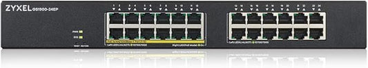 Zyxel 24 Port PoE Switch | Smart Managed | Gigabit Network Ethernet Switch | - Image 2