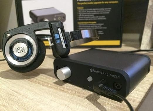 Audioengine D1 32-bit Desktop DAC and Headphone Amp, Gamers and Musicians - Image 6