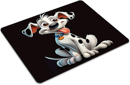 Square Mouse Pad Cute Cartoon Dog-1, Gaming Mouse Pads - Image 2