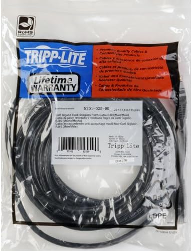 Tripp Lite Cat6 Gigabit Snagless Molded Patch Cable - Image 2