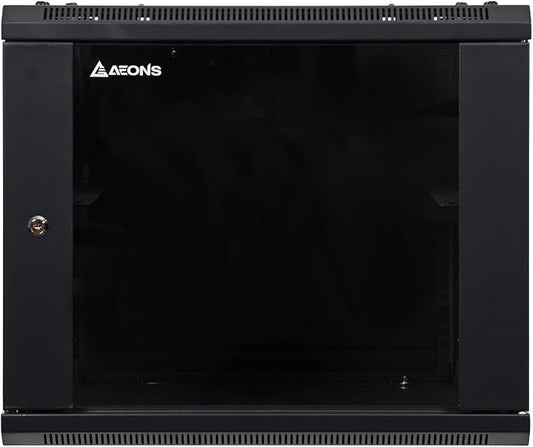 AEONS 9U Professional Wall Mount Network Server Cabinet Enclosure 19-Inch - Image 2
