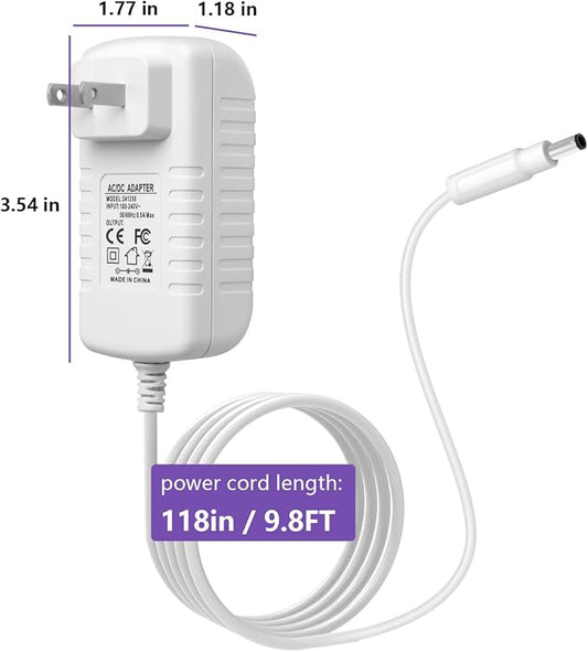 Charger Adapter for Google Nest Hub Max and Google Nest Audio Speaker DC Power - Image 2