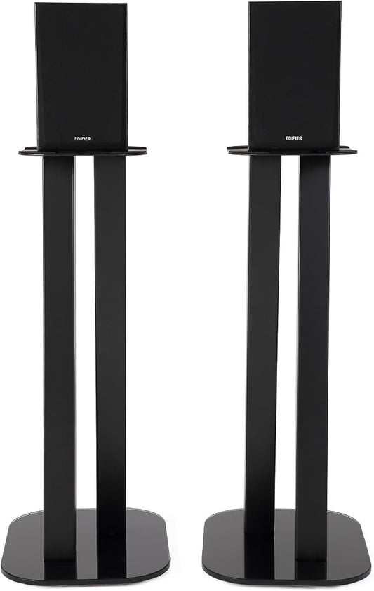 EXIMUS One Pair Fixed Height Universal Speaker Floor Stands - Image 2