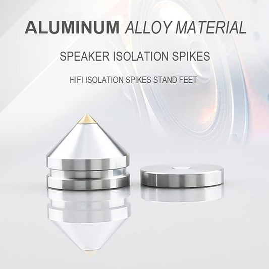 4Pcs Speaker Spikes Floor Protectors Shockproof Speaker Isolation Spikes - Image 2