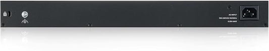 Zyxel 24 Port Ethernet Switch | Smart Managed Gigabit Network Switch | 24x GbE - Image 2
