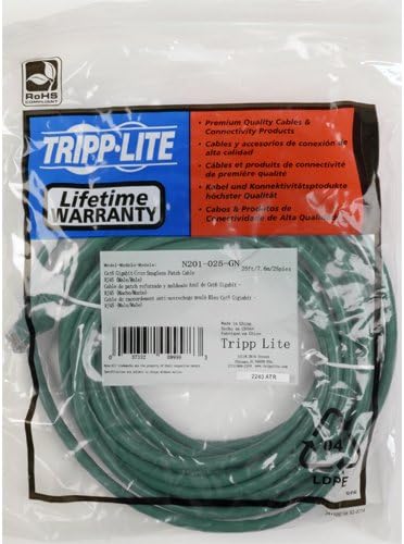 Tripp Lite Cat6 Gigabit Snagless Molded Patch Cable - Image 2