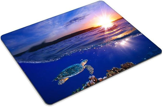 Sea Turtle Mousepad Non-Slip Rubber Base Mouse Pads - Image 2