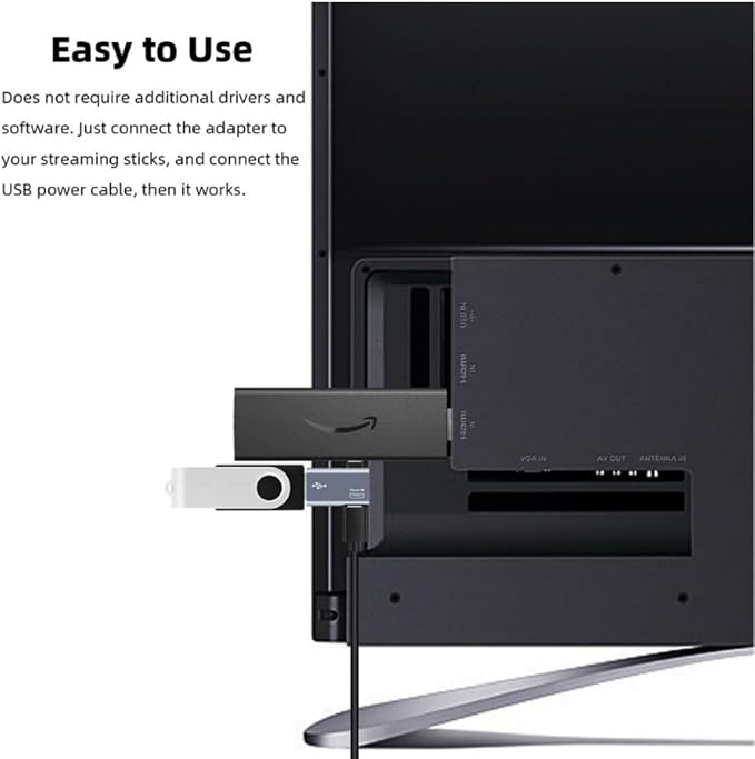 Powered Left Angle USB 2.0 Micro Male to USB Female Host OTG Adapter - Image 6