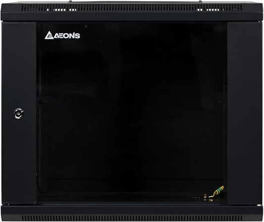 9U Professional Wall Mount Network Server Cabinet Enclosure 19-Inch Server - Image 2