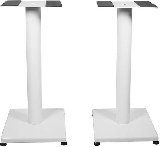 Rockville RS21W 21 inch Steel Bookshelf Speaker Stands, 60 lbs Capacity - Image 2