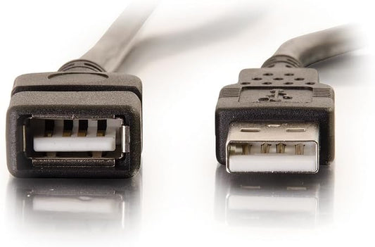 C2G 52107 USB A to A Long USB Extension Cable, 6.56 Feet - Image 2