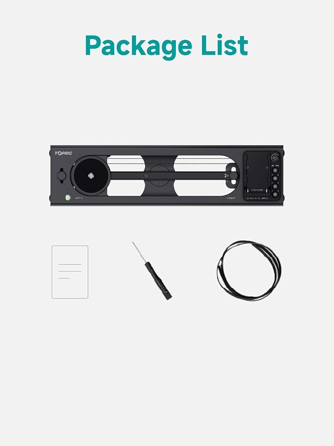 Accsoon Toprig Video Slider, Support APP-Video Mode/Time-Lapse/Loop Mode - Image 8