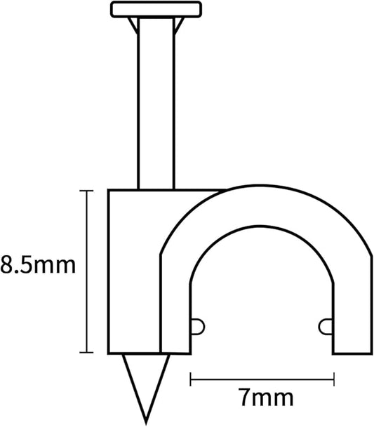 Cable Clips, Wire Wall Clips - Image 2