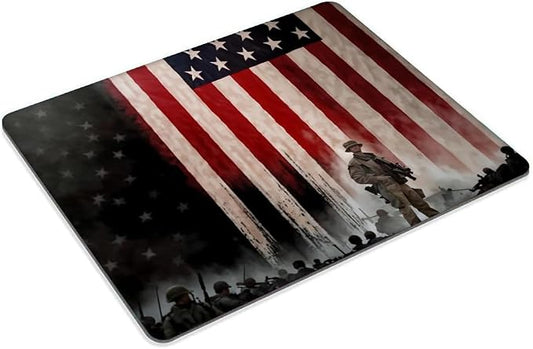 Sunshine Warrior Flag Mouse pad Customized Mousepad Non-Slip Rubber Base Mouse - Image 2