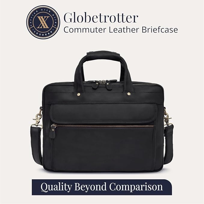 Luxorro Professional Leather Briefcase - Image 7