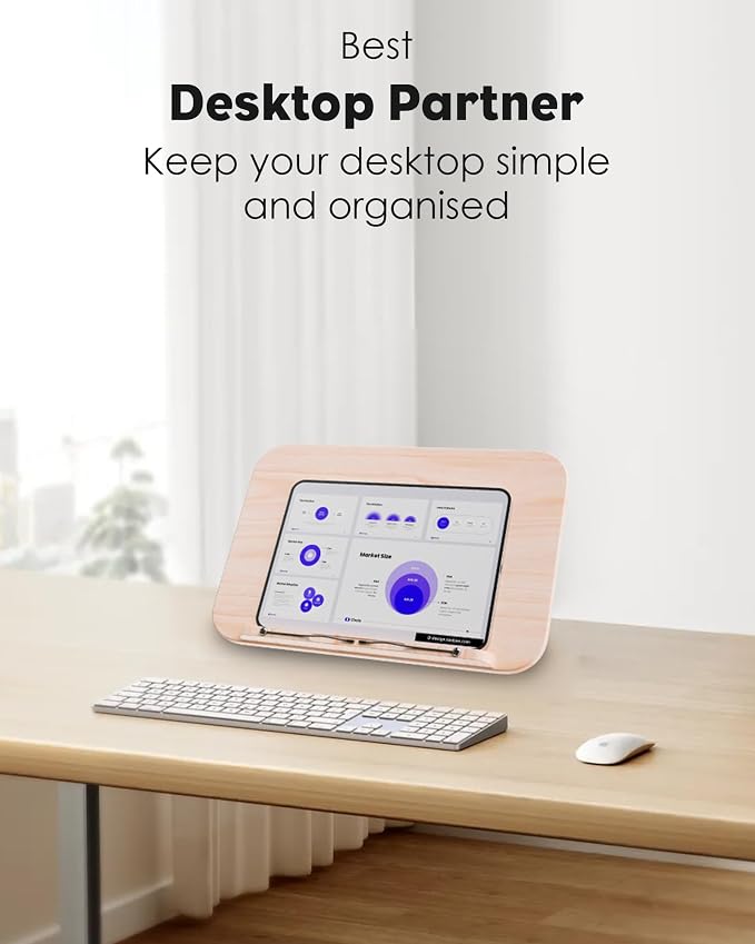 Laptop Stand Floor, Tablet Floor Stands Adjustable Height, Tall Laptop Podium - Image 9