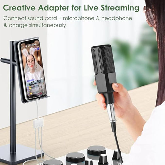 Microphone & 3.5mm Headphone Adapter - Image 2
