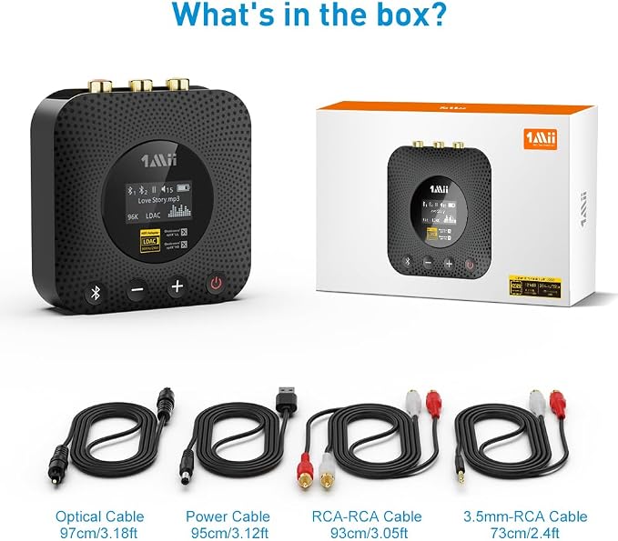 1Mii B06HD+ Hi-Res Bluetooth 5.1 Music Receiver - Image 7