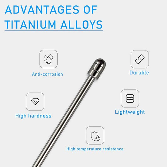 REEYEAR No Worn Out Titanium Alloy Replacement Maker Tips fits - Image 2