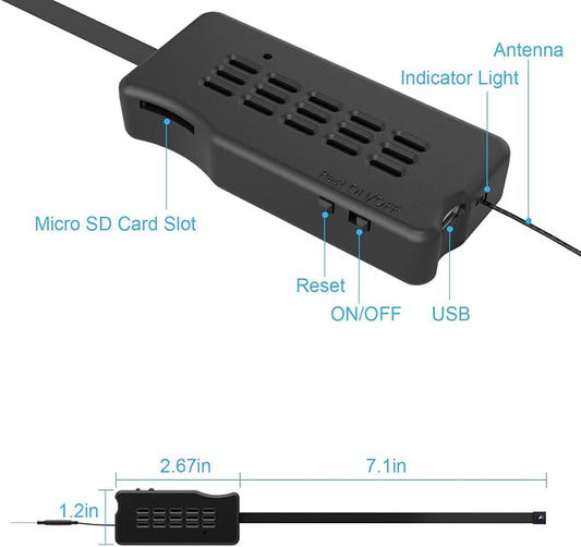 HiSpyCam Mini Camera DIY Module HD 1080P Camera Small WiFi Security Cameras - Image 2