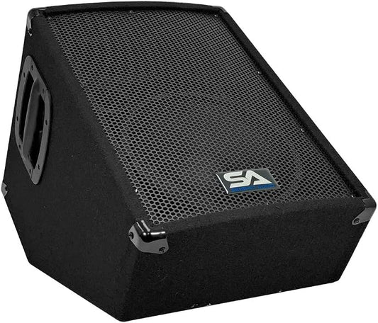 Seismic Audio - SA-10MT-PW-Pair - Pair of Powered 2-Way 10" Floor / Stage - Image 2