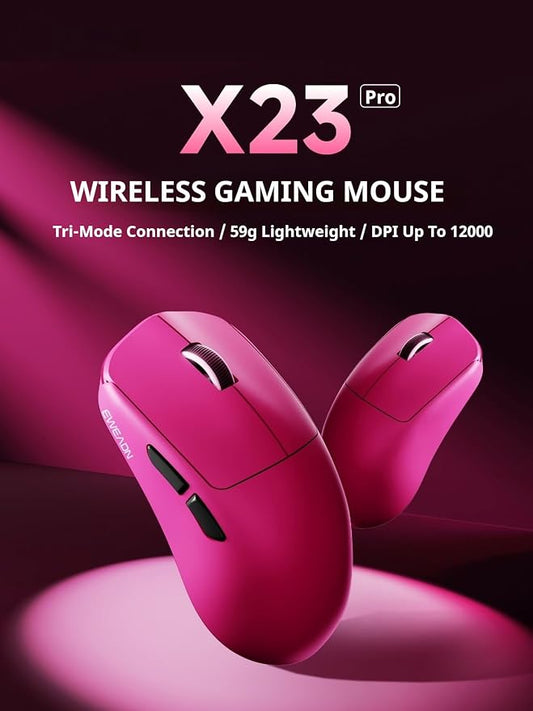 EWEADN X23Pro Wireless Gaming Mouse, 2.4G/BT5.0/USB-C Esports Gaming Mouse - Image 2