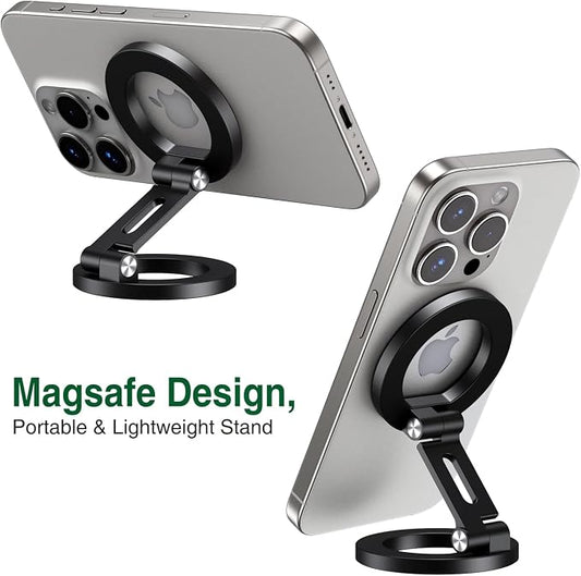 elitehood Magnetic Phone Stand, Small & Portable Magnetic Phone Holder - Image 2