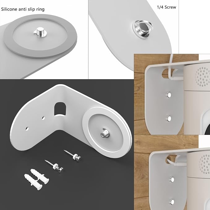 Metal Wall Mount for Eufy Security Indoor Cam E220 and Eufy P24 ,Provide Better - Image 6