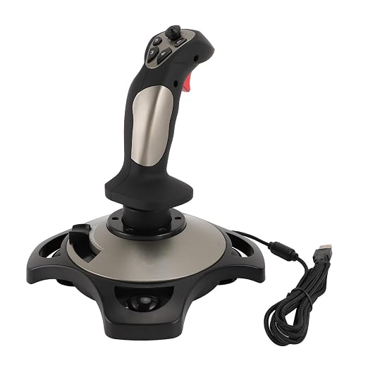 XUMIUZIY PC Flight Joystick Control, USB Wired Flight Stick - Image 9