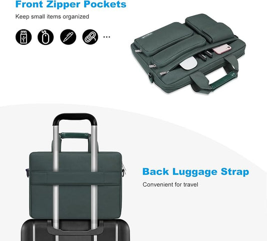 MOSISO Laptop Shoulder Bag, Computer Bag - Image 2