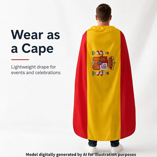 Flag Cape, Wearable Flag Costume, Be Suitable - Image 2