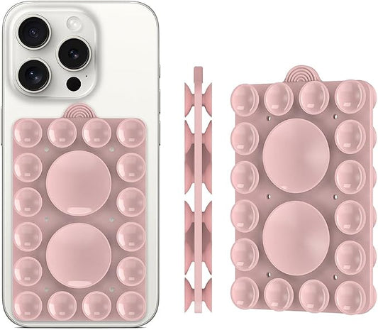 Double Sided Silicone Suction Phone Holder Mount, Compatible - Image 2