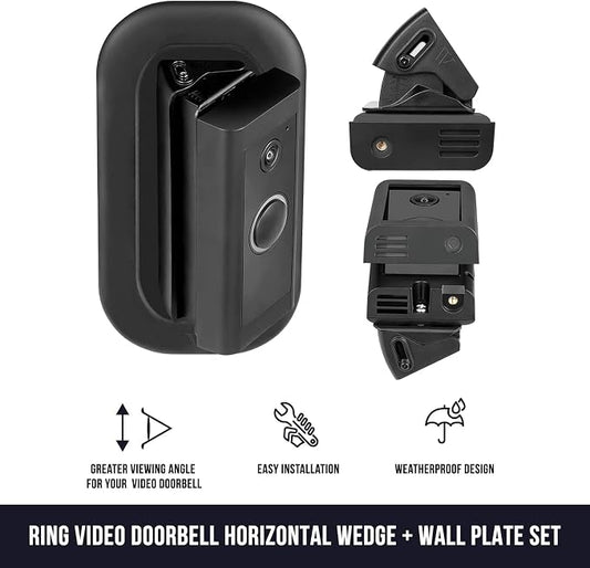 Wasserstein Horizontal Adjustable Angle Mount & Wall Plate - Image 2