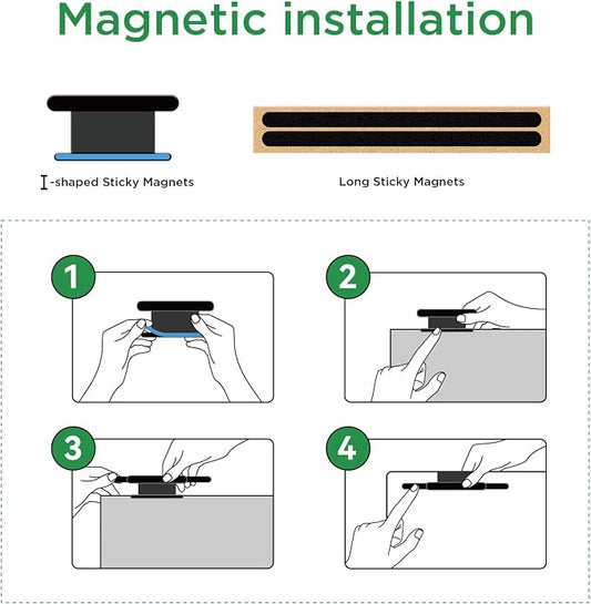 Computer Screen Privacy Magnetic Accessories Kit - Image 2
