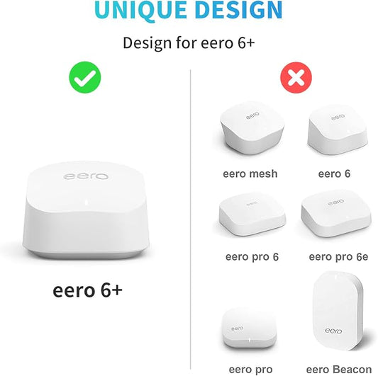 2Pack Wall Mount Holder for eero 6 Plus 6+ and eero 6 Router Mesh Wi-Fi System - Image 2