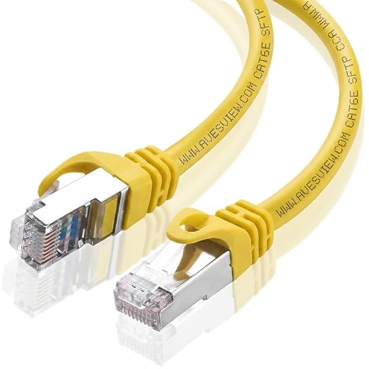 CAT 6 Shielded Ethernet Cable 50FT, Indoor High-Speed 10Gbps Snagless Shielded - Image 2