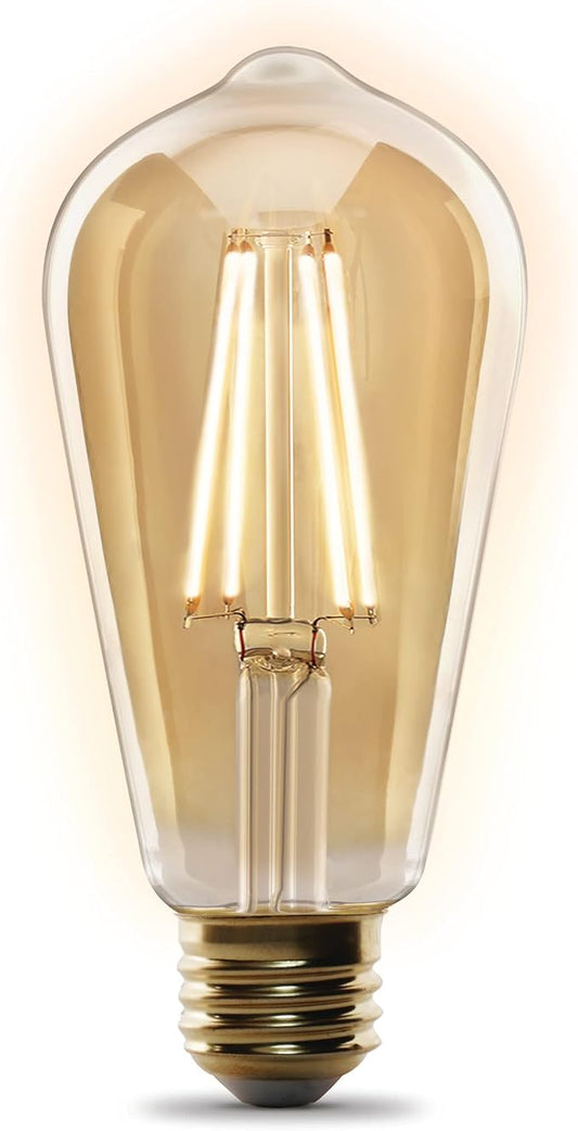 Feit Electric ST1960/FIL/AG 60 Watt Equivalent WiFi Dimmable, No Hub Required - Image 2