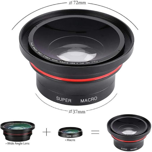 37mm 0.39X Professional HD Wide Angle Lens - Image 2