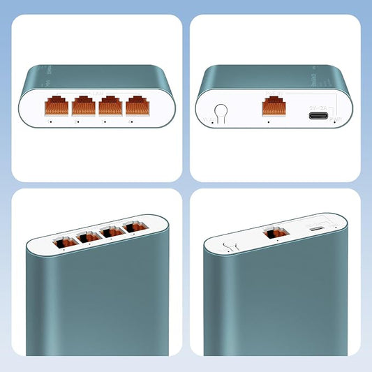 1 to 4 2.5Gbps Ethernet Splitter - Image 2