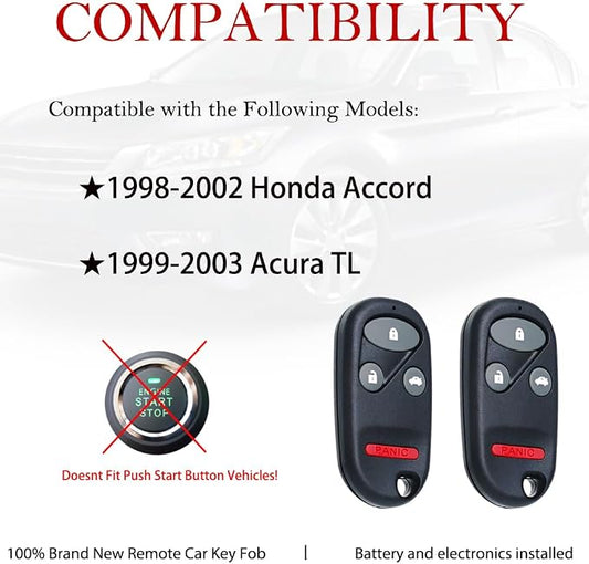 MechanMagic Key Fob Remote Replacement Fits - Image 2