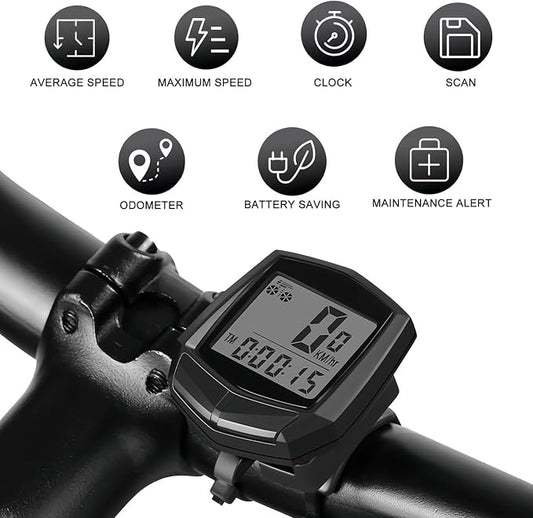 Bike Computer, Bike Speedometer and Bicycle Odometer Waterproof Cycling/Cycle - Image 2
