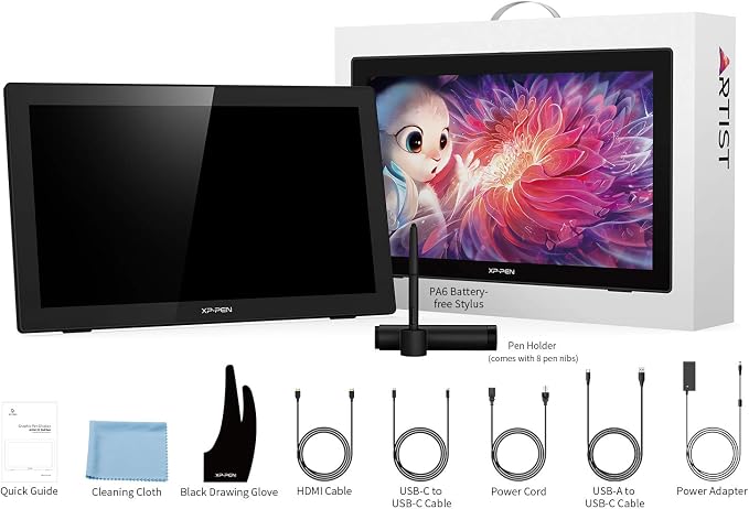 Drawing Tablet with Screen XPPen Artist 22 2nd Computer Graphics Tablet 122% - Image 9